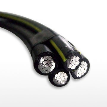 0.6/1kv Aluminum Core XLPE Insulated Cable Overhead 3+1core