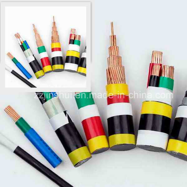 Chine 0.6/1kv Câble d′alimentation basse tension en cuivre et aluminium Cu/XLPE/PVC fabrication et fournisseur