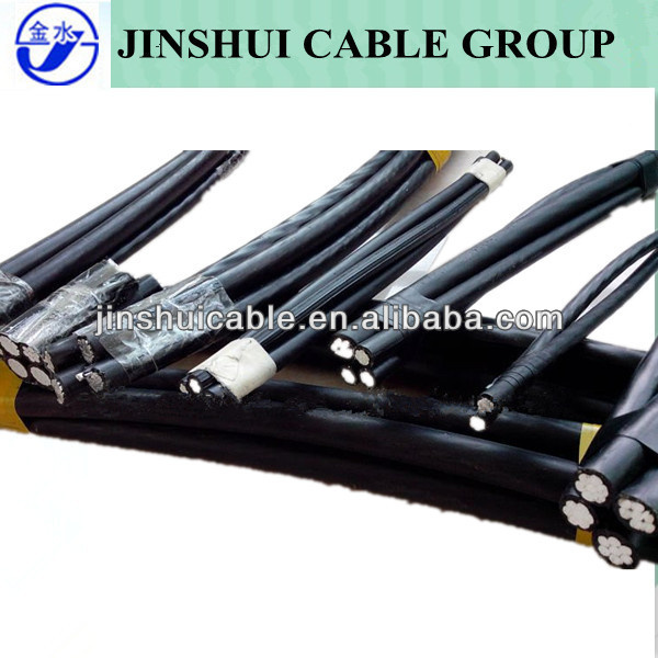 0.6/1kv XLPE or PE Insulated ABC Conductor 4X25mm2 2X25mm2