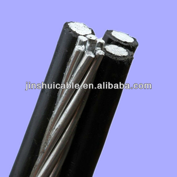1/0AWG 2/0AWG 3/0AWG 4/0AWG Duplex Triplex Quadruplex Service Drop Cable