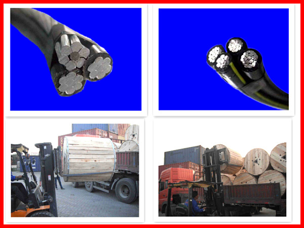ABC Cable (aerial bundled cable) , Service Drop Cable