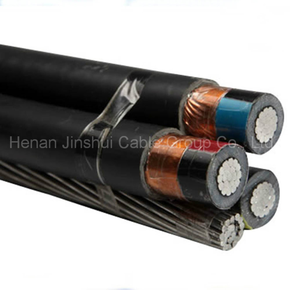 Aluminum Conductor XLPE Insulation 33kv ABC Aerial Bundle Cable