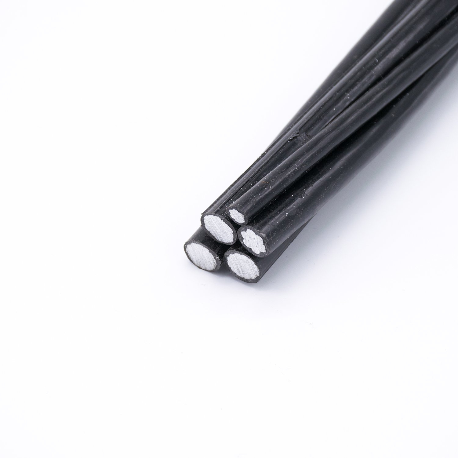Conducteurs en aluminium câble XLPE/PE câble ABC 3*1/0AWG neutre ACSR