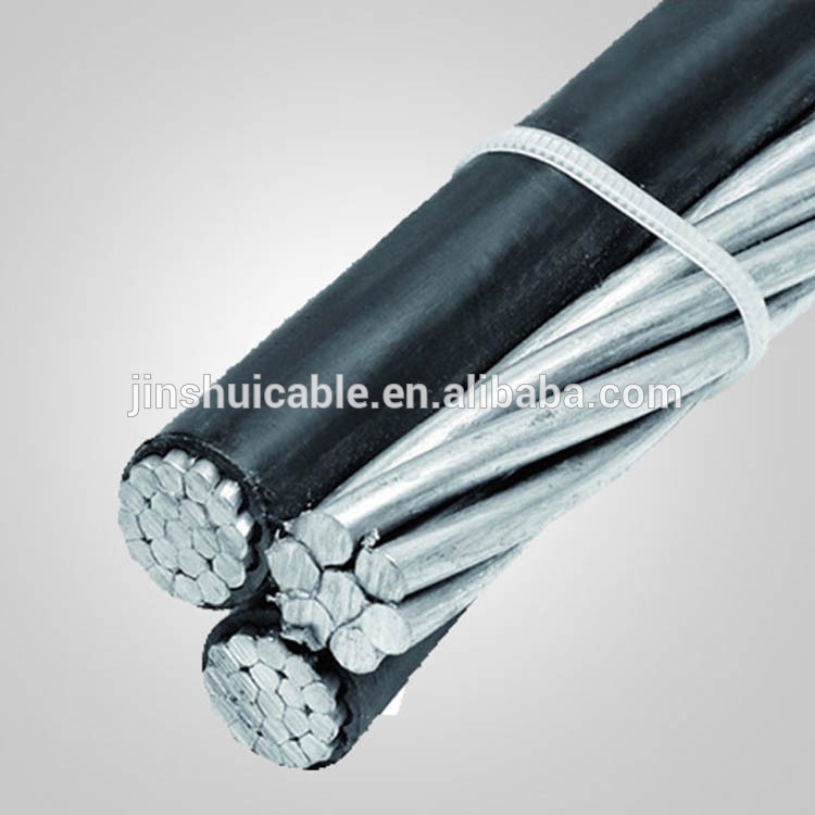 Chine Fil de service triplex en aluminium XLPE 4AWG fabrication et fournisseur