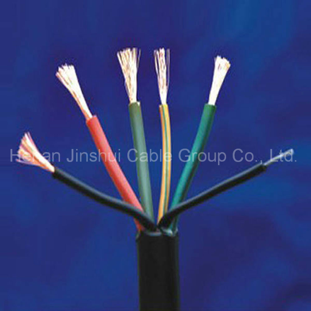 Copper Conductor PVC Sheath 6 Core Flexible Control Cable