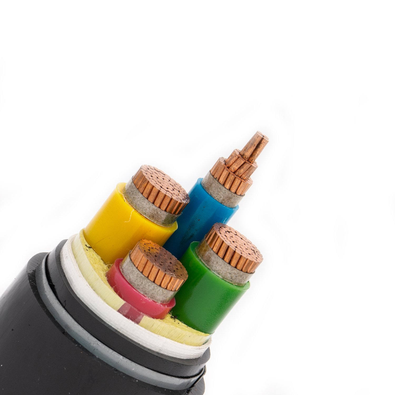 Copper Conductor Power Cable With PVC Sheath