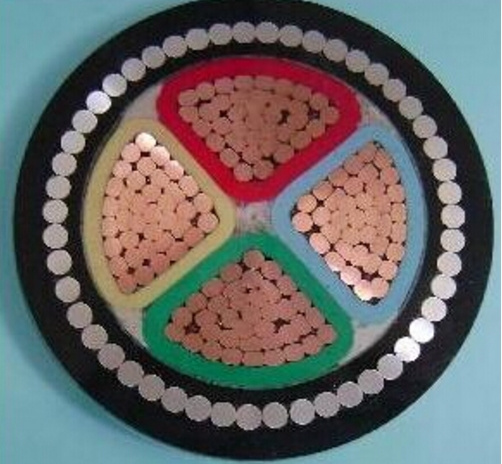 Copper Conductor XLPE Insulation PVC Sheath Power Cable with IEC 60502