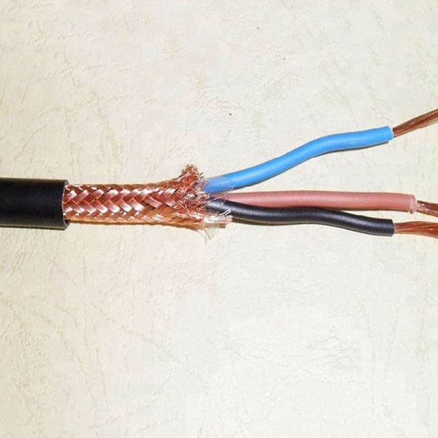 Chine Câble d′alimentation blindé en cuivre flexible 3 fabrication et fournisseur