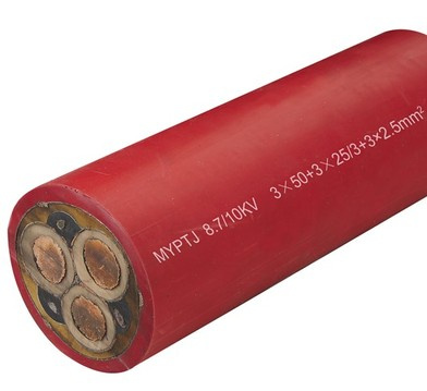 Chine Câble minier semi-conducteur à écran en caoutchouc flexible fabrication et fournisseur