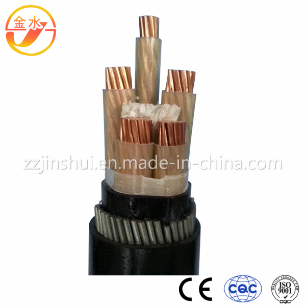 Low Voltage Power Cable 4X10+1X10 mm2 Flame Retardant PVC