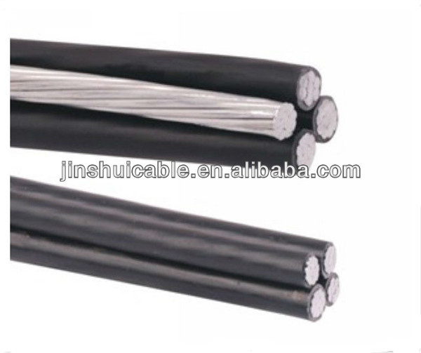 Overhead ABC Cable AAC/XLPE+AAAC 3X10mm2+10mm2