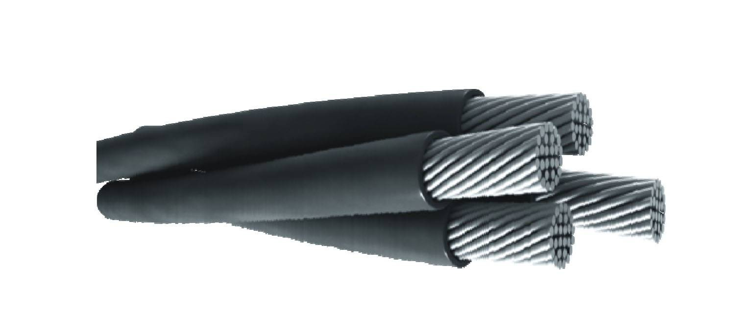 Overhead Insulated Cable / Service Drop Cable / ABC Cable 4X95sqmm