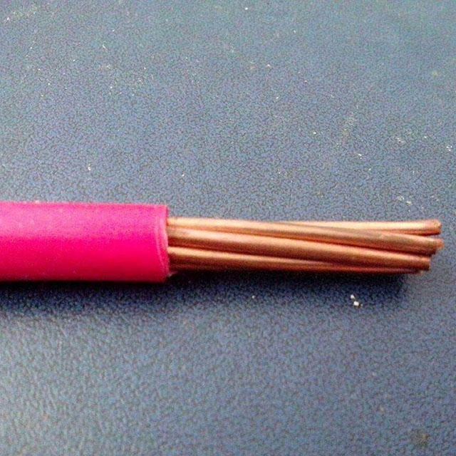 Fil électrique en cuivre isolé en PVC 16mm