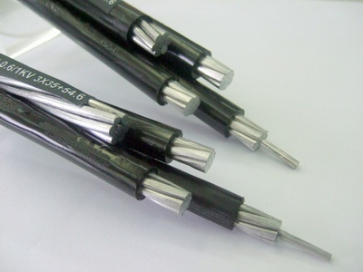 Quadruplex XLPE Insulated ABC Cable Service Drop 600V 4X35mm2