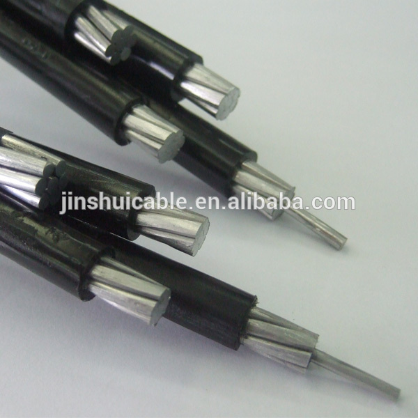 Stranded Aluminium Conductor Aerial Bundle 11kv ABC Cable