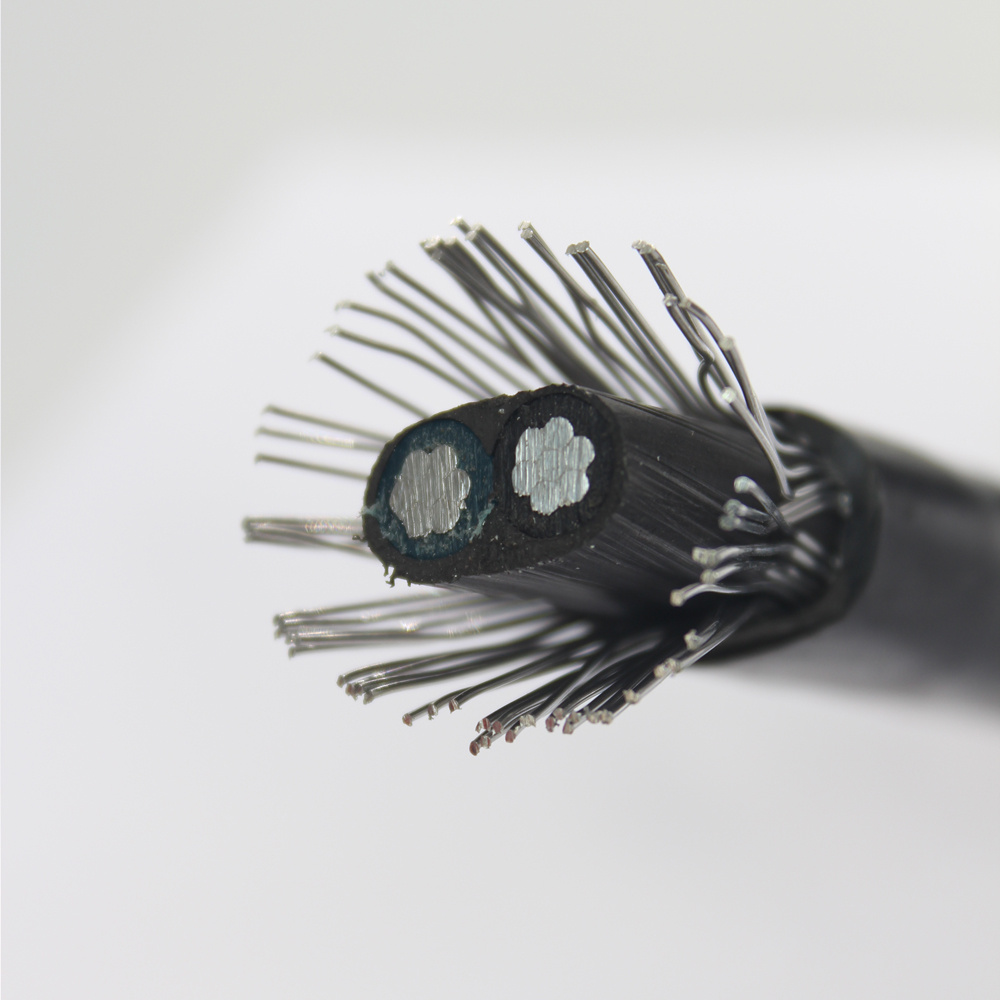 UV Resistant 3*6 AWG Concentric Service Drop CCA