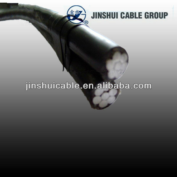 XLPE Insulated Duplex Service Drop Cable ABC Cable 16mm2
