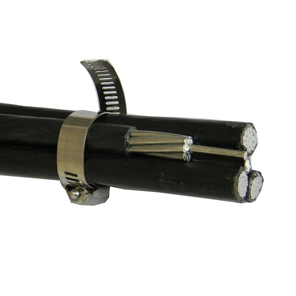 ACSR Neutral 2/0AWG XLPE Insulation Aerial Twisted Cable with ASTM Standard