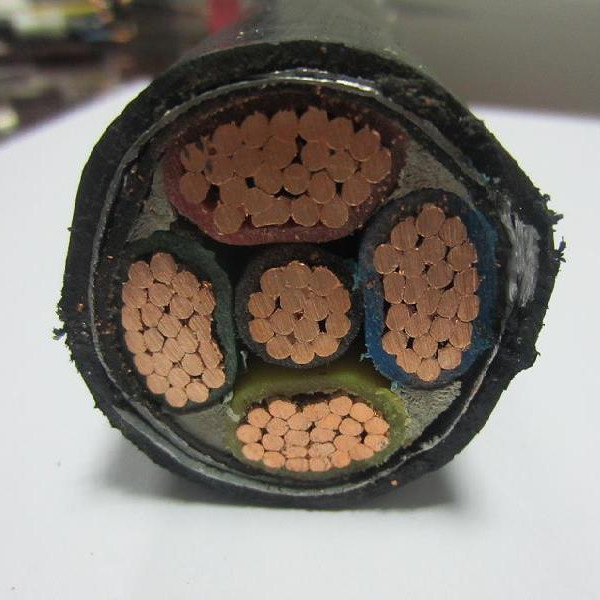 Cabo subterrâneo Swa de Cu/PVC/PVC/Swa/PVC