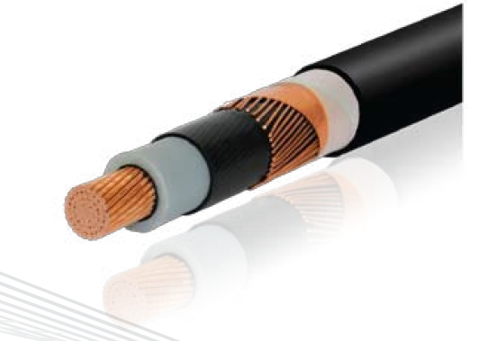 Cu/XLPE/PVC Single Core Cable Rated 3.6/6kv Mv Cable Flame Retardant