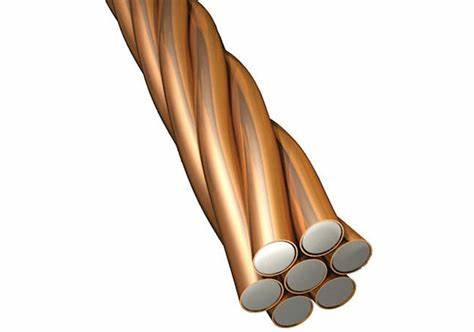 High Tensile Strength Copper Clad Steel Wire CCS Bare Conductor