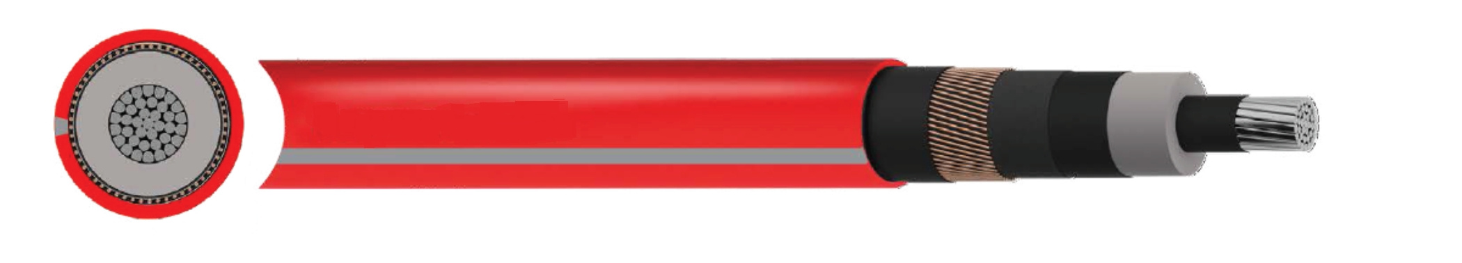 Rhz1-2ol (S) Al Cable 18/30 (36) Kv