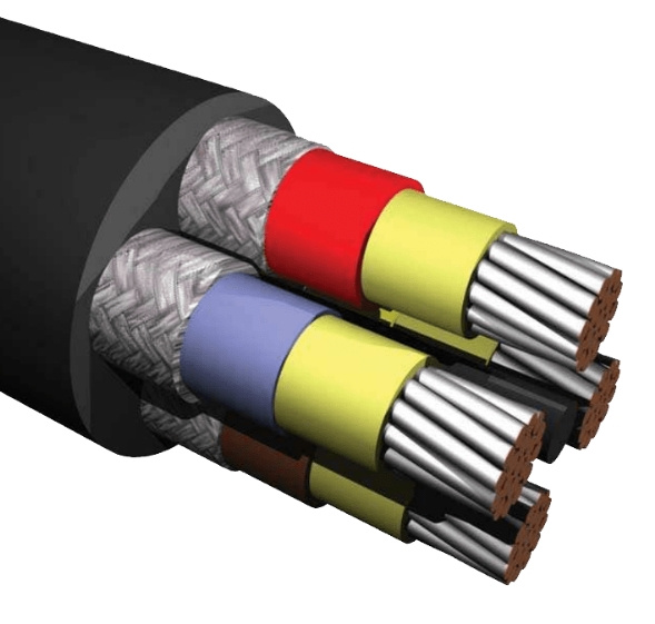 Type 11 Ming Cable Flexible Trailing Cable 640/1100V