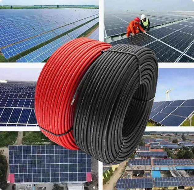 UV Resistant Cables for Solar Farms 4mm2 6mm2 10mm2 to IEC50618