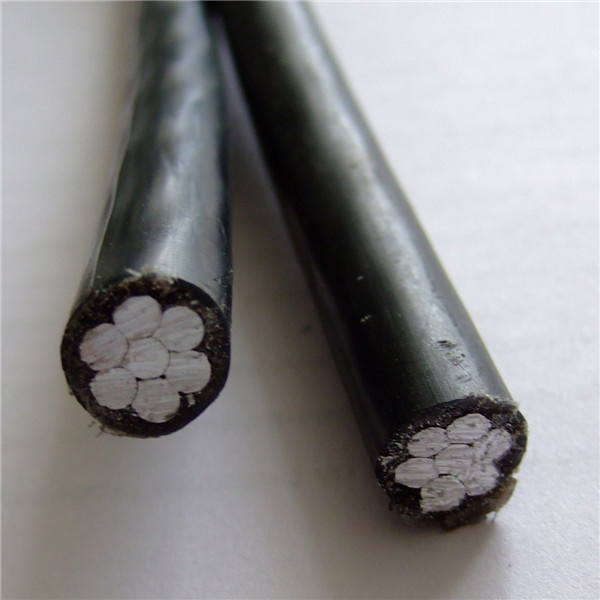 XLPE Insulated Al 2X16mm2 0.6/1 Kv Aerial Cable