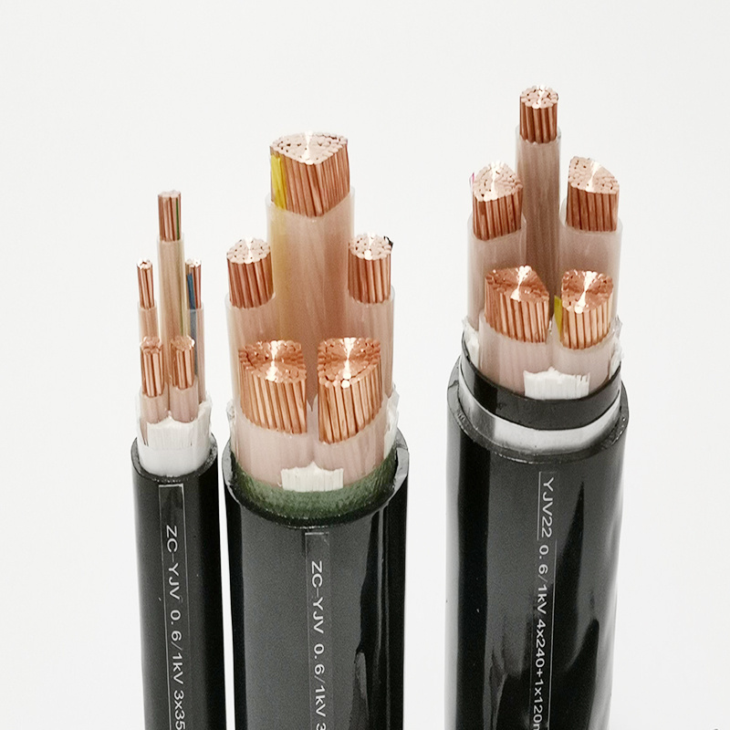 0.6/1kv Yjv XLPE Insulation PVC Sheathed Copper Electrical Power Cable Factory Outleted