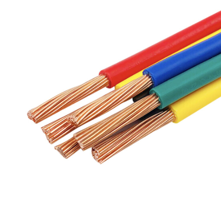 1.5mm-6mm Bvr Single Core Copper PVC House Building Electric Cable Wire