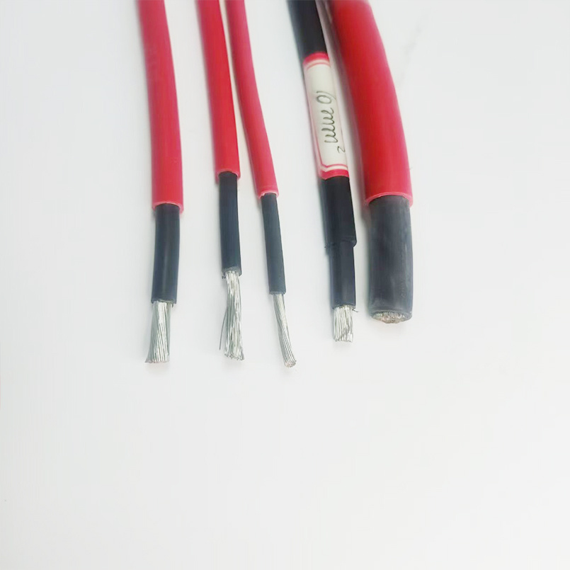 1000V 1500V 4mm2 6mm2 10mm2 DC PV Cable Solar Cable