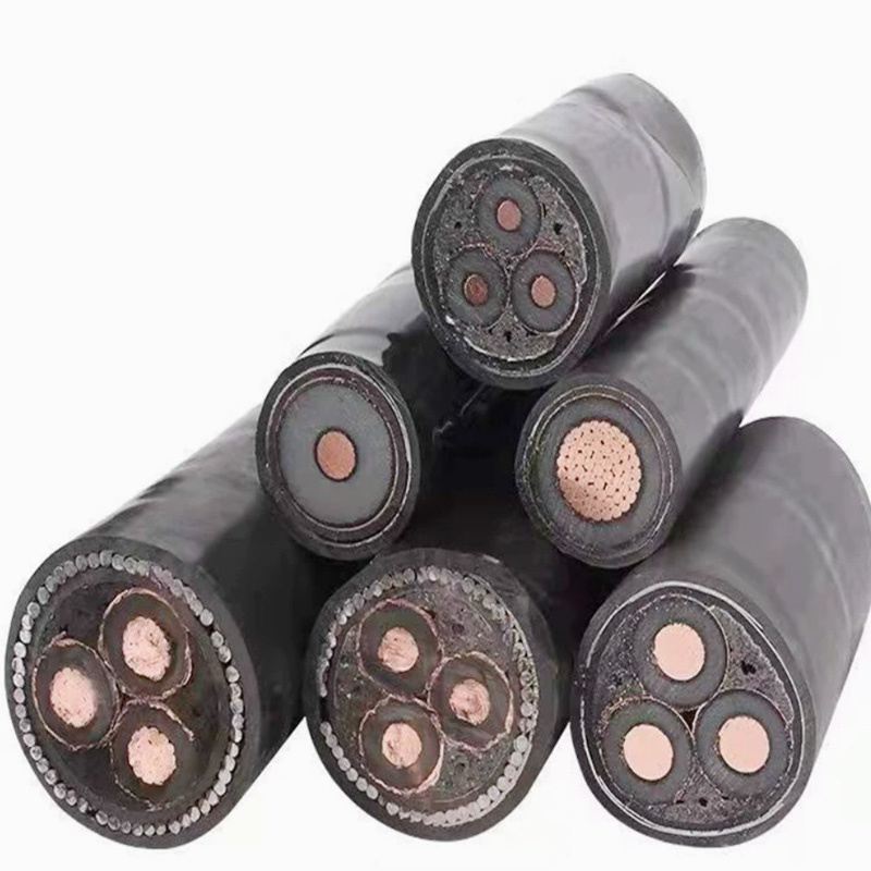 3X70mm Power Cable XLPE/PVC Insulation Copper Rated Voltage Mv Construction Electric Cable