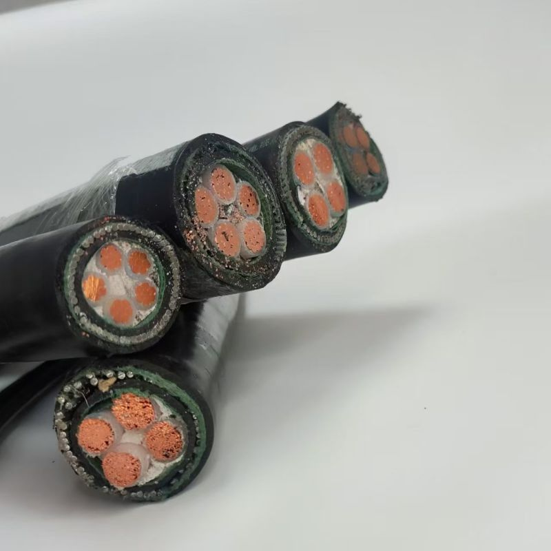 4 Core Armored Cable 1.5mm2 Armored Steel Wire Power Cable