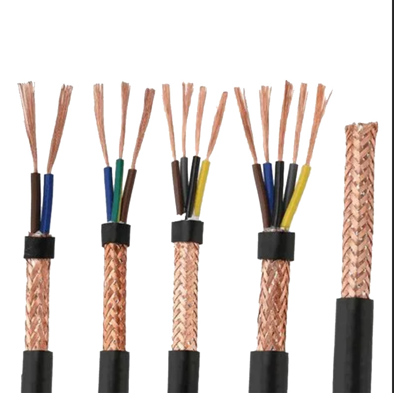 6 Core Kvvp Braid Screen Multi Core Flexible PVC Control Cable