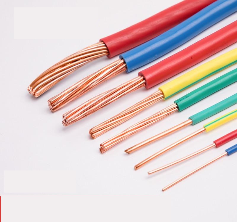 6mm 4mm 2.5mm 1.5mm PVC Insulated Electric Wire Single Copper