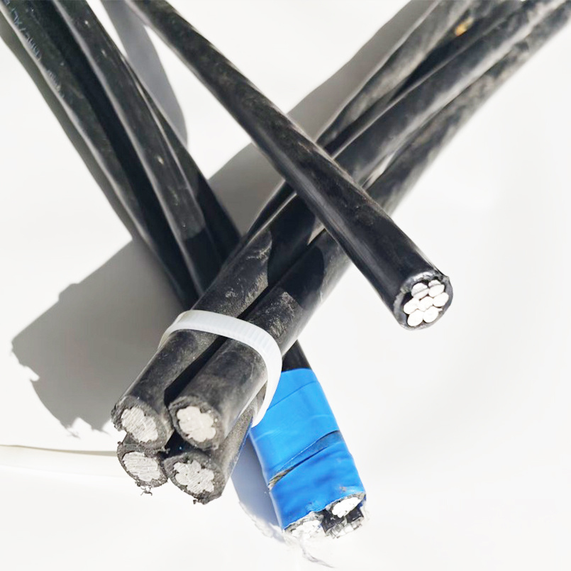 ASTM Standard LV Single Core185mm2 Aluminium Aerial Bundled Overhead ABC Power Cable