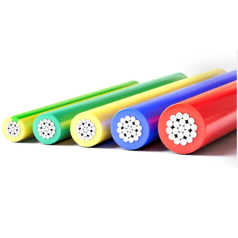 Aluminum Conductor Single Core PVC Insulated Electrical Building Wire IEC Standard Worldwide Using