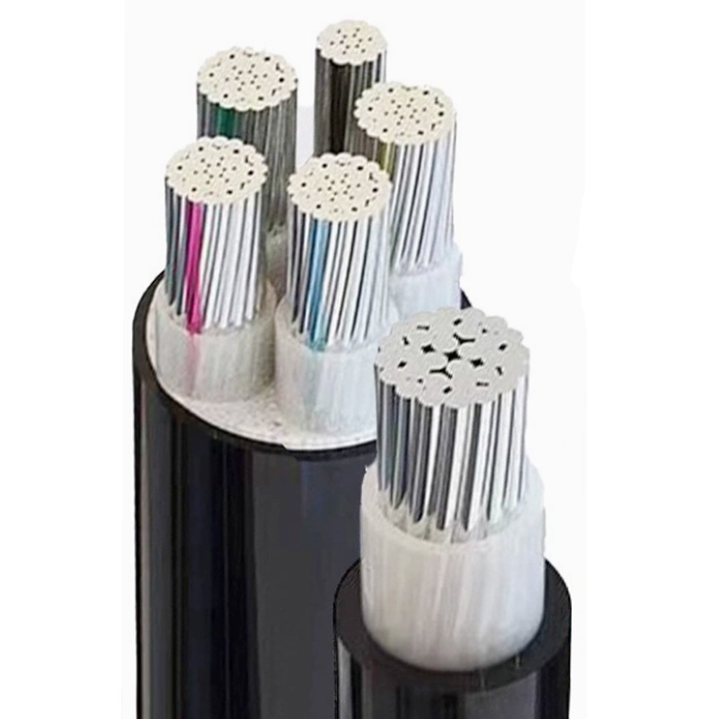 Aluminum Electric Wire 0.6kv 35mm Yjlv Low Voltage Power Cable for Construction