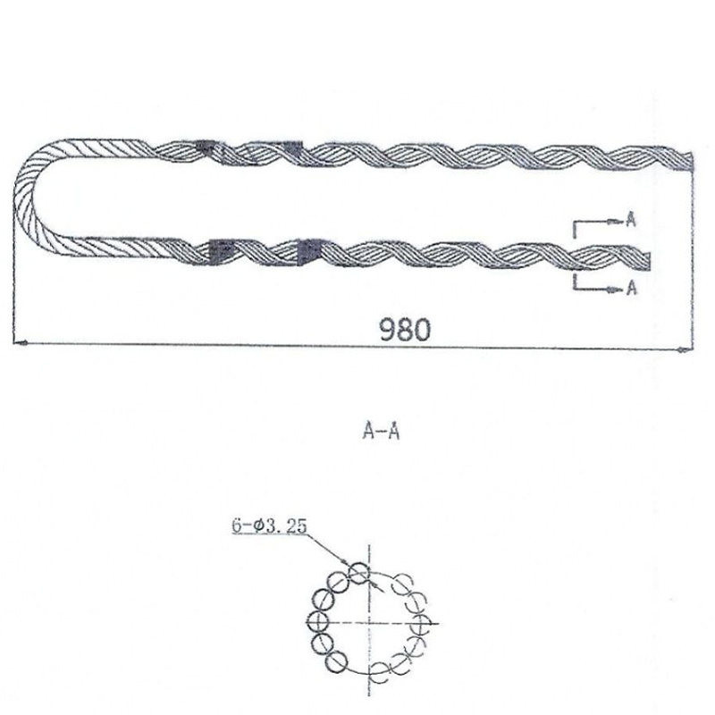 Best Quality Preformed Guy Grip Wire 7/8 Swg Dead Ends