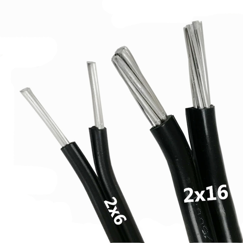 Blv 2*2.5mm Two Core Flat Aluminum Double Core Parallel Wire