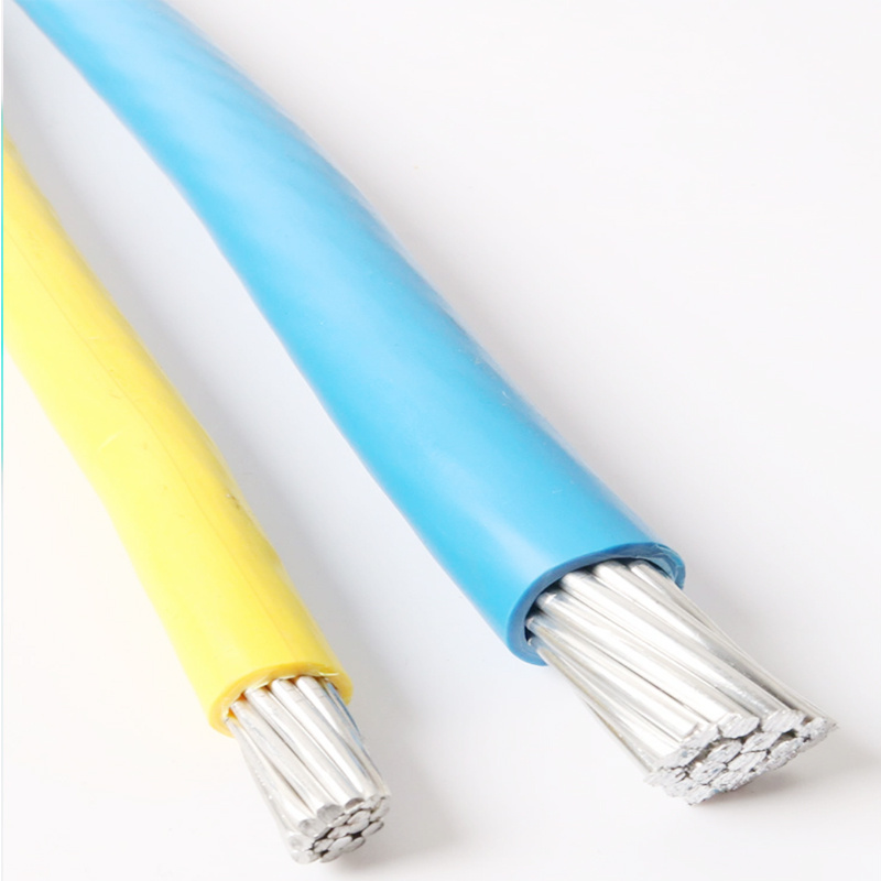Fio Elétrico Doméstico de Alumínio de Núcleo Único com Isolamento de PVC 0.75/0.5 mm²