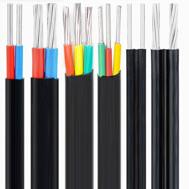 Blvvb 300/500V Power Cable Al/PVC/PVC Flat Twin and Earth Electric Wire