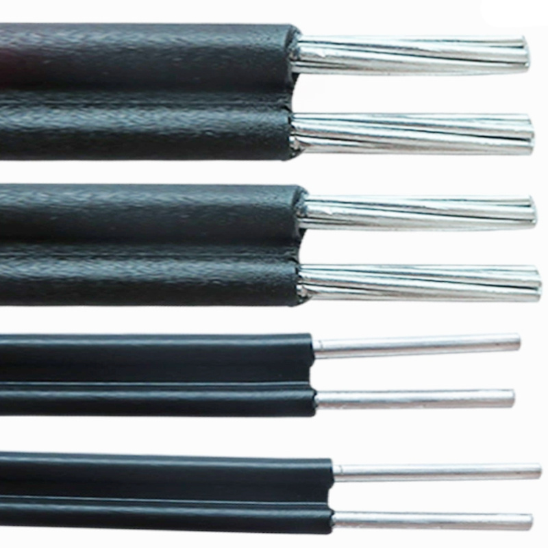Cable and Wire Manufactured Blv PVC Insulated Double Core Flat Overhead Cable