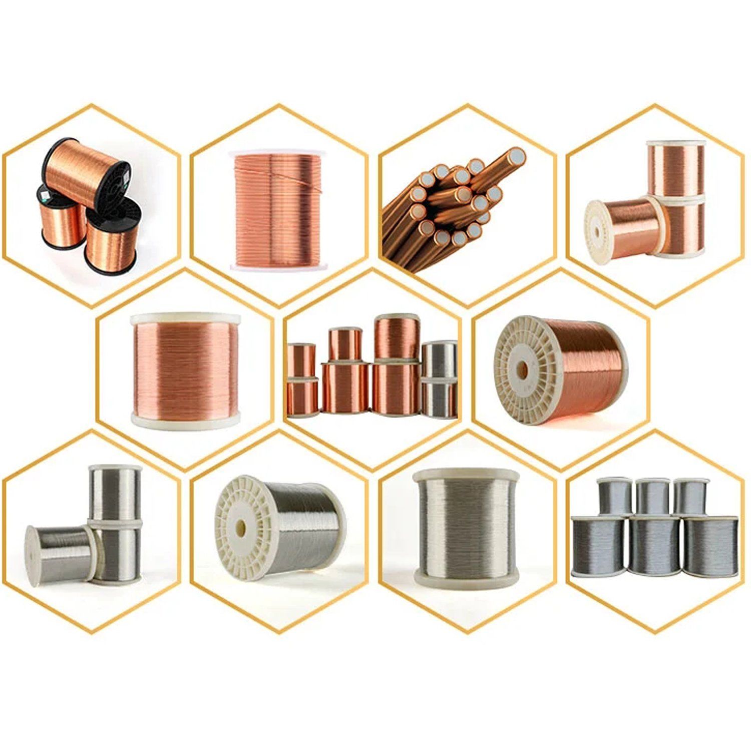 Competitive Price High Quality CCA Copper Clad Aluminum Wire High Temperature Insulated Enameled Wire