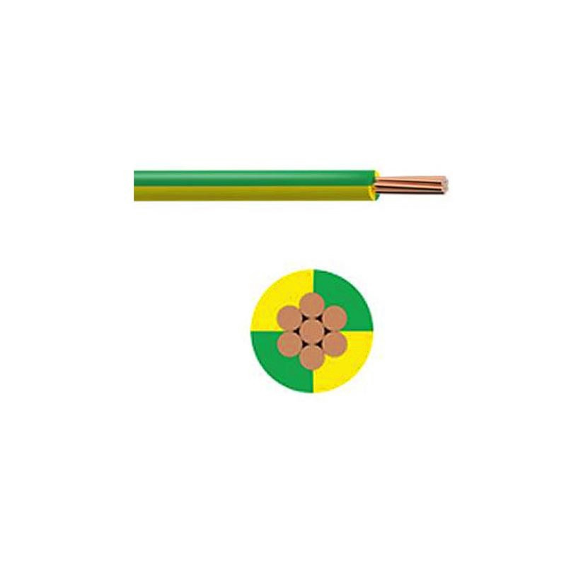 Conductor, PVC Insulated Cu. Al. Electrical Wire, 1c, 35mm2
