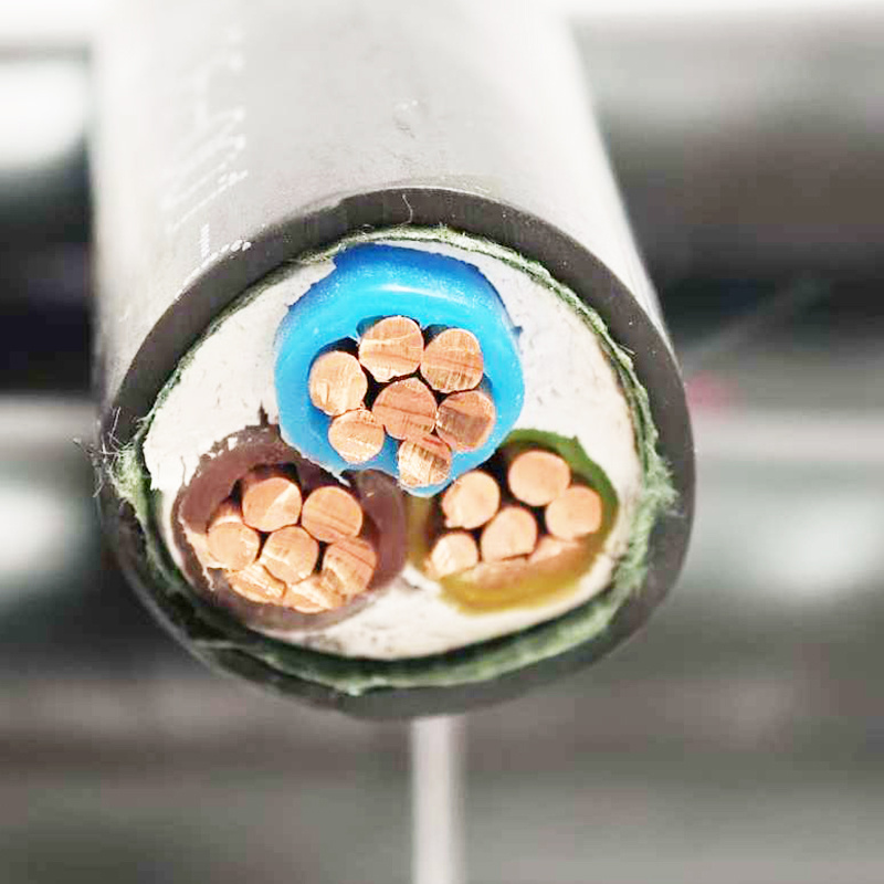 Cu/XLPE/PVC Copper Conductor XLPE Insulation PVC Sheathed Power Cable