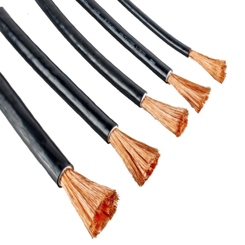 Electric Industrial Welding Cable Rubber Sheathed Flexible Copper Cable