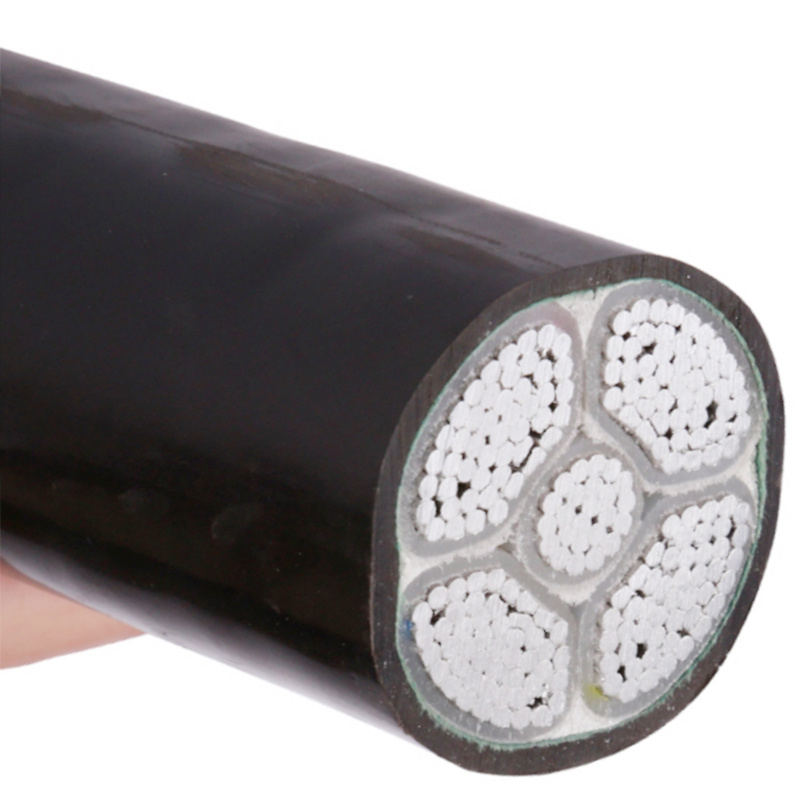 Factory Direct Sales Yjlv Aluminum Cross-Linked Polyethylene Insulated Power Cable 0.6/1 Kv