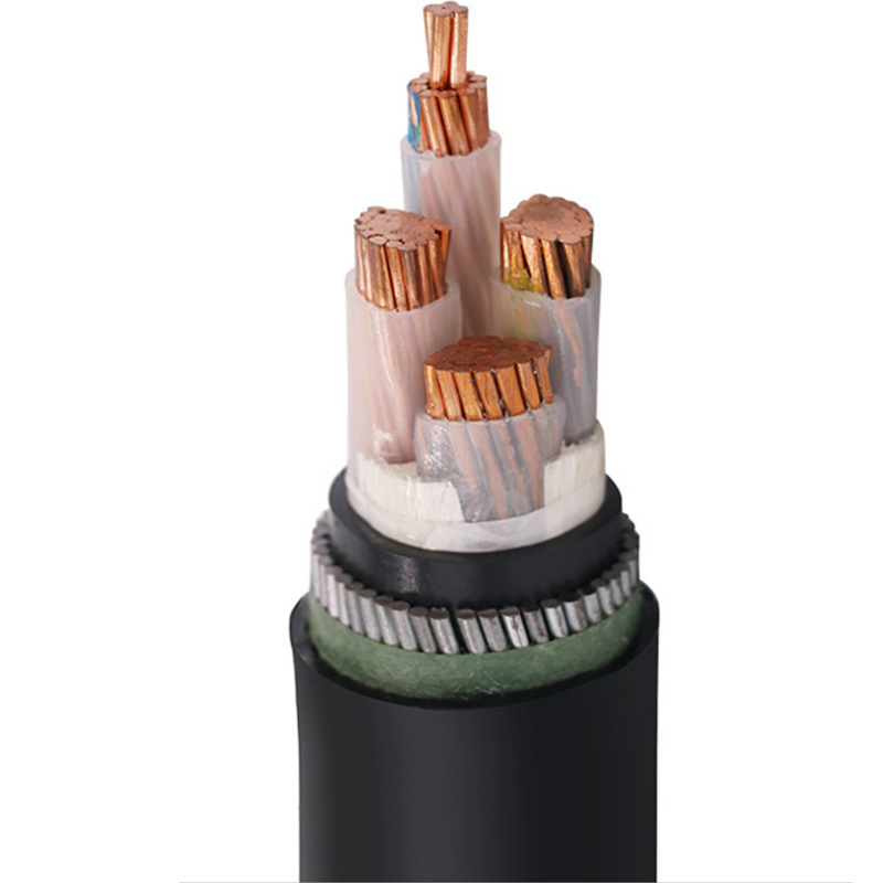 Preço de fábrica fio de aço ou fita Armored Power Cable Electric Fio